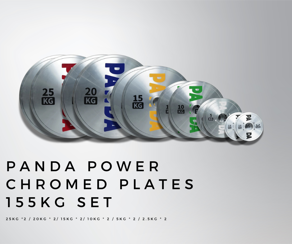 Panda Power Chromed Calibrated Plates