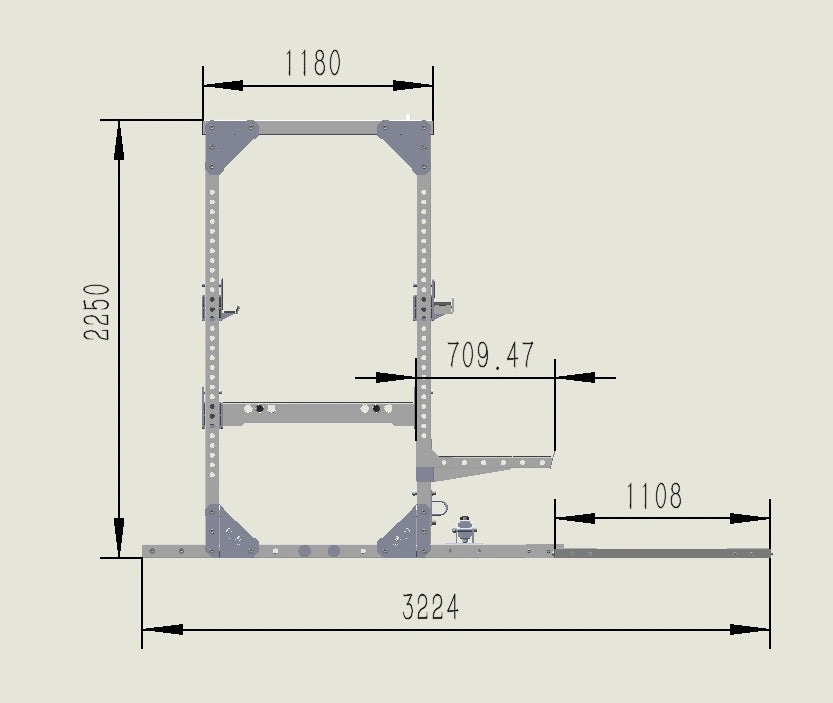 HANSU POWER FRAME RACK
