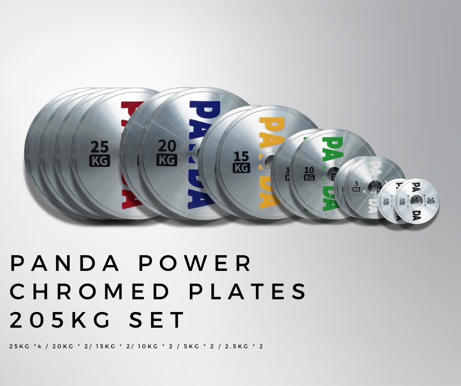 Panda Power Chromed Calibrated Plates