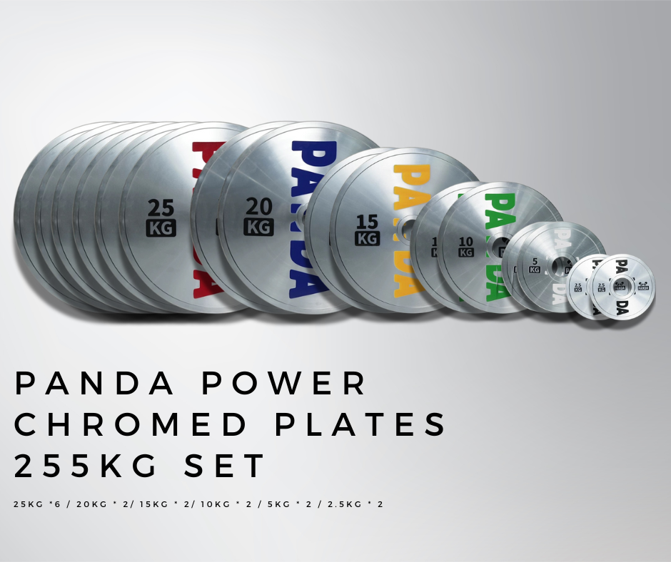 Panda Power Chromed Calibrated Plates