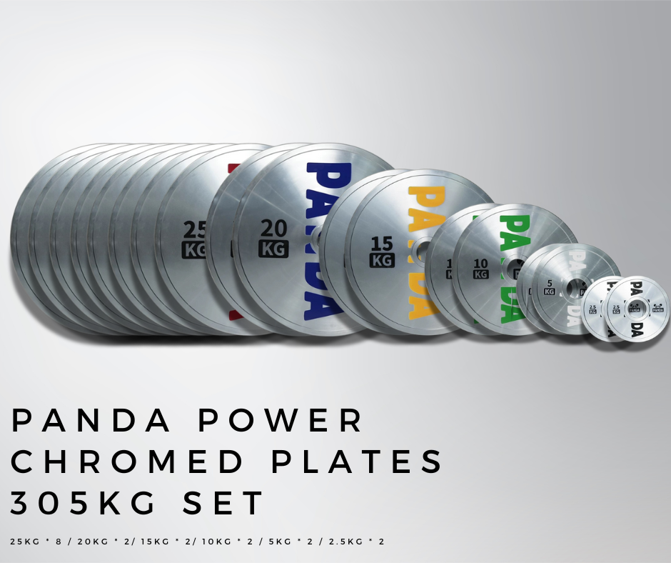 Panda Power Chromed Calibrated Plates