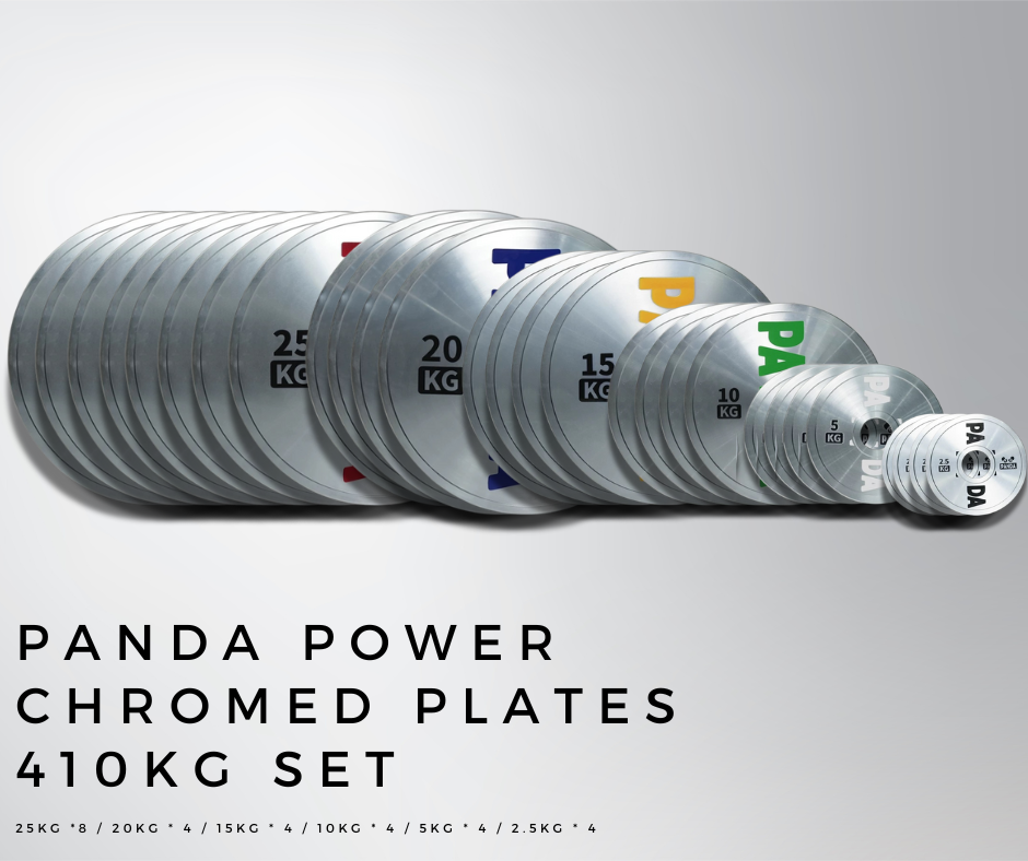 Panda Power Chromed Calibrated Plates