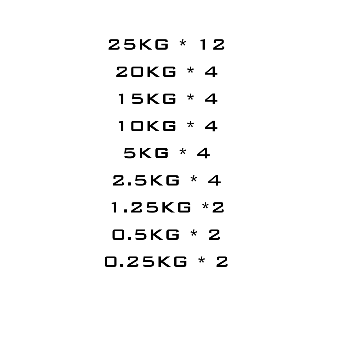 Hansu Power Calibrated Plates | IPF