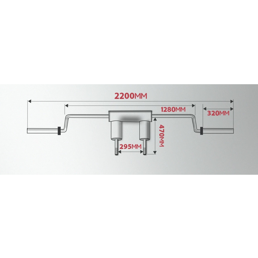 HANSUPOWER SAFE SQUAT BAR (SSB)